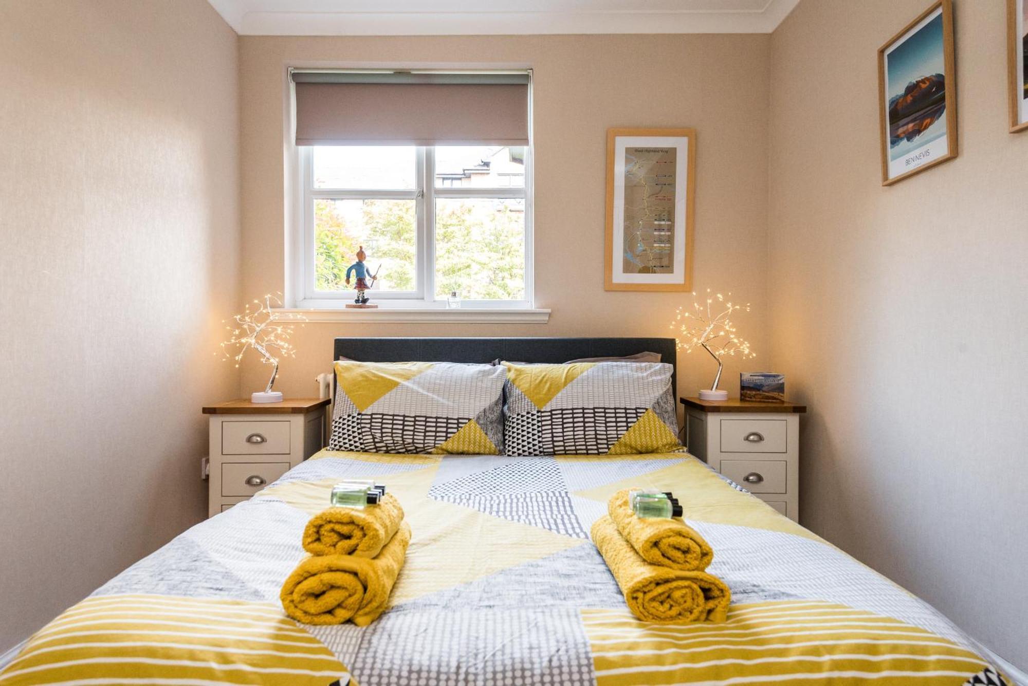 Cosy Roseburn Apartment, Edinburgh - 2 Bedrooms, Free Parking エクステリア 写真